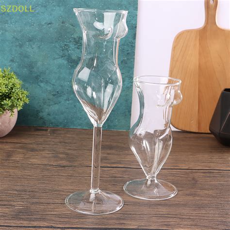 Cxszdoll Creative Cocktail Glass Girl Body Shape Glass Cup Glass Wine