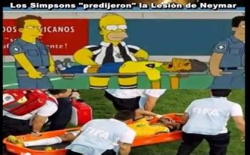 Aseguran Que Los Simpson Predijeron Lesi N De Neymar Changoonga