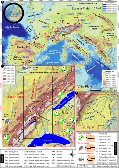 General Tectonic Map Of Europe And The Central And Western