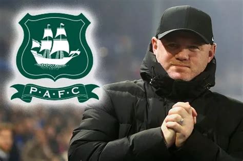 Wayne Rooney S New Job How Man Utd Legend Talked Plymouth Into Making Him Manager Mirror Online