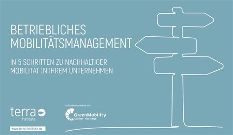 betriebliches mobilitätsmanagement Terra Institute