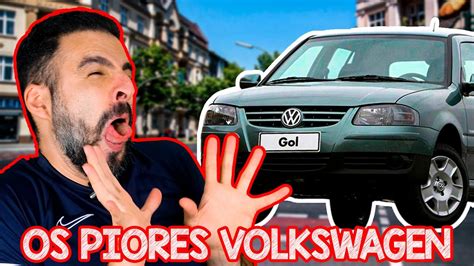 Os PIORES Carros Da VOLKSWAGEN De Todos Os Tempos YouTube