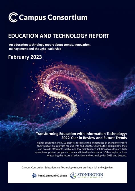 Transforming Education With Information Technology Year In Review And