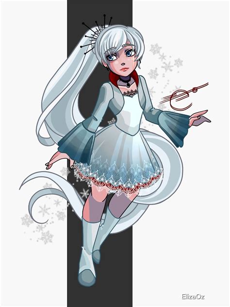 Weiss Schnee Volume One Sticker For Sale By Elizaoz Redbubble