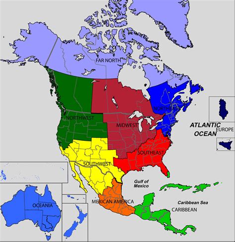 Regions of the US (America Takes a 180) | Alternative History | FANDOM ...