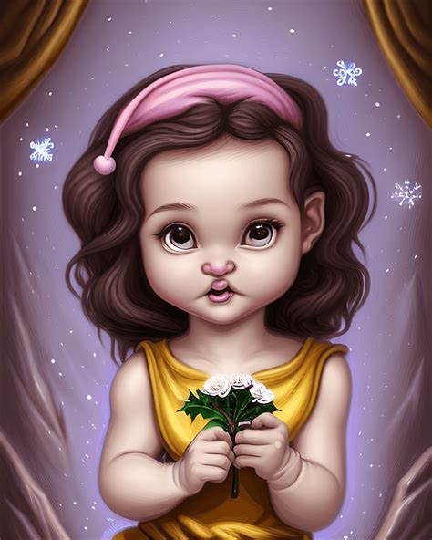 Cute And Adorable Baby Christmas Cartoon Greek Myth Art By Richard