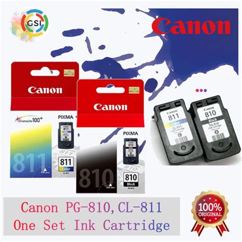 Jual Tinta Cartridge Canon 810 Black 811 Color For Ip2770 Color Jakarta Pusat Gemilang