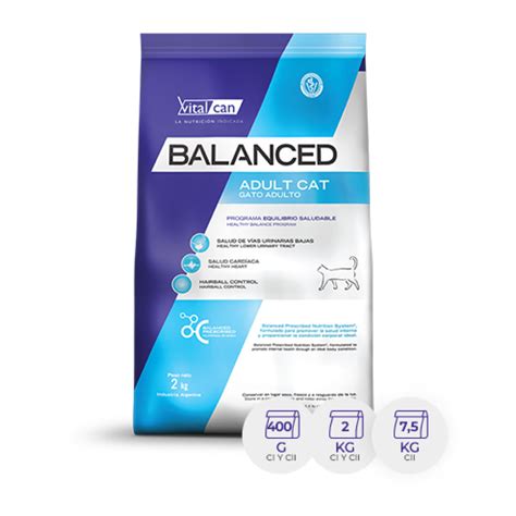 Vitalcan Balanced Gato Adulto 75k Pet Shop Mdq Mar Del Plata