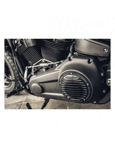 Coperchio Frizione Derby Cover Rough Crafts Nero Per Softail Dal