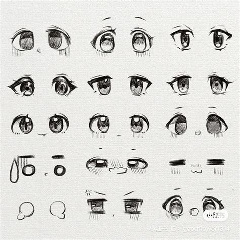 Pin By Digital Art On Expressive Forms In Easy Eye Drawing Cute