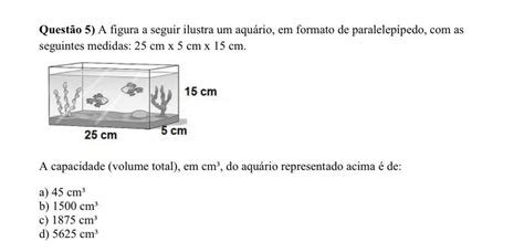 Quest O A Figura A Seguir Ilustra Um Aqu Rio Em Formato De