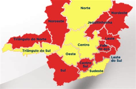 Macrorregi O Sudeste Avan A Para A Onda Amarela Do Minas Consciente E