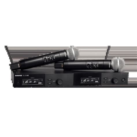 Jual Shure Slxd D Sm Dual Handheld Wireless Microphone System