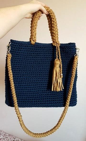 Venta Modelos De Bolsos Tejidos A Crochet Paso A Paso En Stock