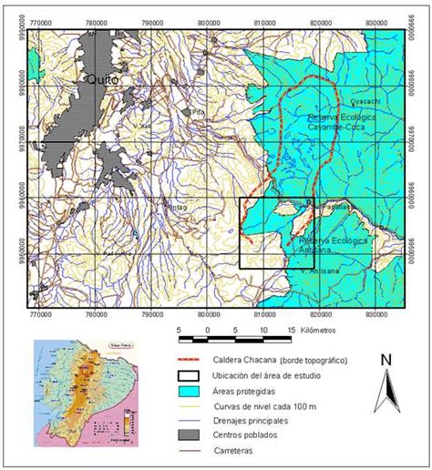 Mapa De Ubicaci N Del Rea De Estudio Se Muestra Las Reas