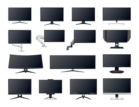 Modern Gaming Monitors 9640878 Vector Art at Vecteezy