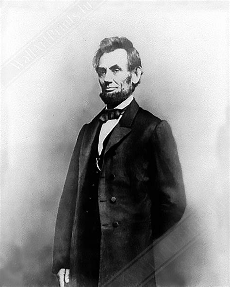 Abraham Lincoln Poster Abolished Slavery Vintage Photo Etsy