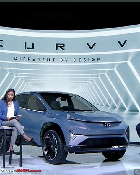 Tata Curvv Electric Suv Concept Revealed Previews Gen 2 Ev Architecture Team Bhp