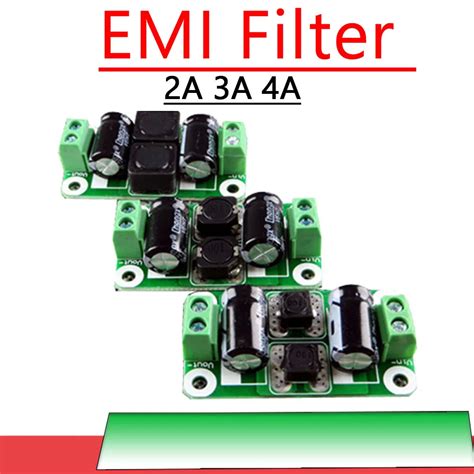 Dc Emi Power Filter Board V A A A Emi Filtro Ru Do Supressor