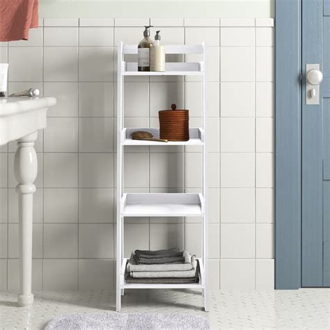 Andover Mills™ Burroughs Freestanding Bathroom Shelves & Reviews ...