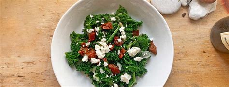 Warm Kale And Feta Salad Recipe