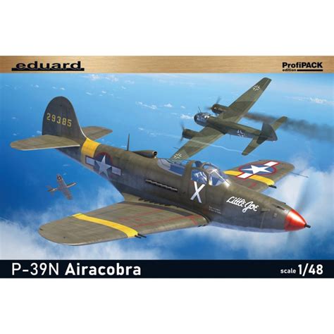 Eduard 148 P 39n Airacobra Profipack Model Kit Wwii Aircraft Modeling