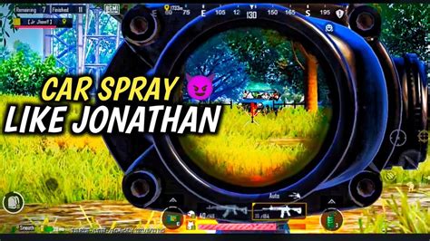 Car Spray Like Jonathangamingyt Hacker Bolte 13 Pro 90fps Montage