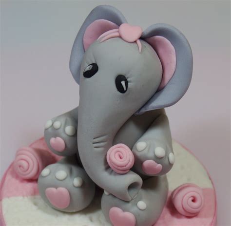 How To Make A Fondant Elephant Cake Topper - Maxs Cake Studio