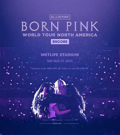 Blond On Twitter Rt Metlifestadium Blackpink World Tour Born Pink