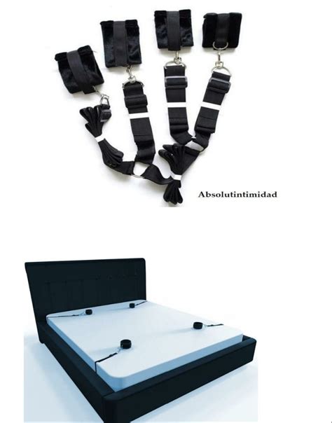 Absolut Intimidad Bdms Bed Set Restraint Kit Sex Toys For Couples And Adults Sex Bondage Straps