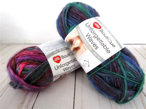 Red Heart Boutique Unforgettable Waves Yarns Lot 2 Ebay