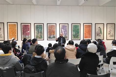 程及美术馆举办“庆祝建党百年——陈志宏书画展”专题讲座与导赏活动综合新闻上海交通大学新闻学术网