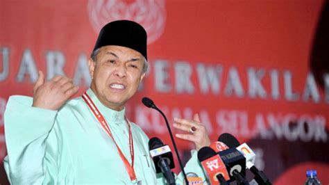 RoS Will Act Professionally With DAP Says Ahmad Zahid