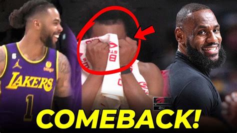 May Sinabi Si LeBron Sa Comeback Ng Lakers Tinawanan Ni D Lo Ang Nag