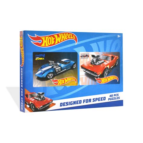 Hot Wheels Designed For Speed Puzzle Quickee