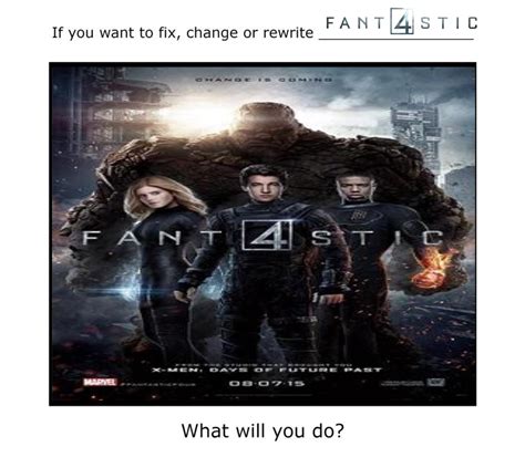 If you can fix change rewrite or Fan4stic by Disneyfan3000 on DeviantArt