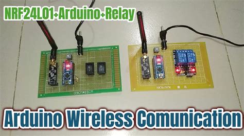 Arduino Wireless Communication Using Nrf L Module Arduino Nrf