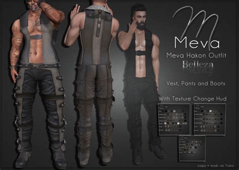 Second Life Marketplace Meva Hakon Full Pack Belleza Jake