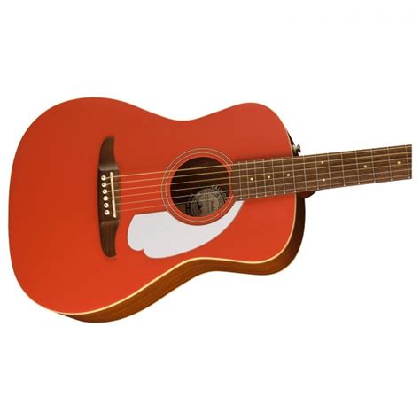 Fender Malibu Reproductor Electroac Stico Fiesta Red Gear Music