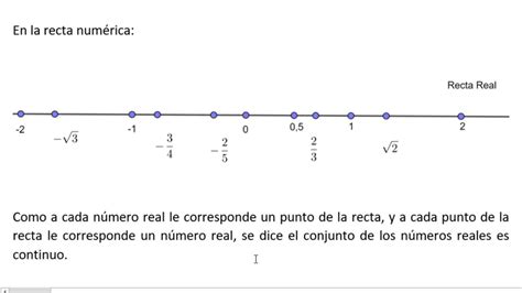 Densidad Continuidad Y Representaci N En La Recta Num Rica De Los