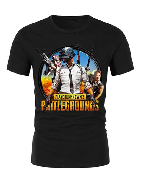 Men Pubg Printing Tshirts Playerunknown S Battlegrounds Short Sleeve O