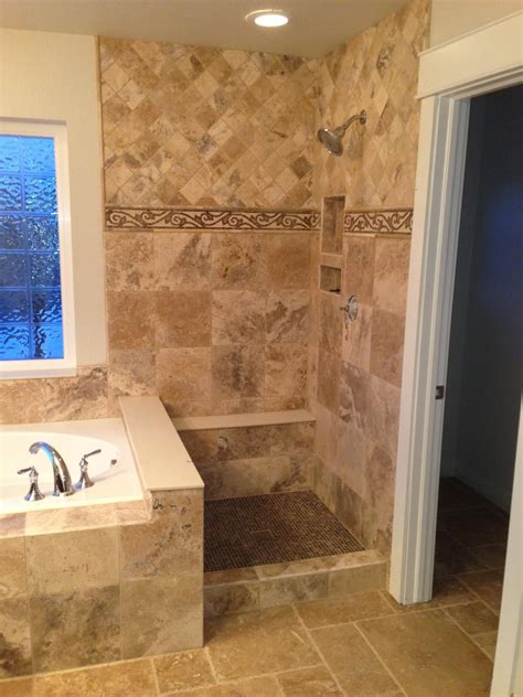 Travertine Tile Bathroom Ideas Design Corral