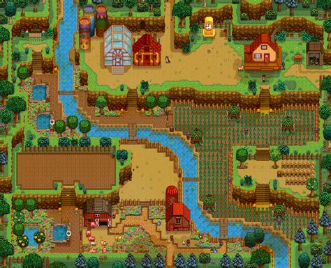 Hill-top Farm - My Current WIP Farm | Stardew Valley Forums