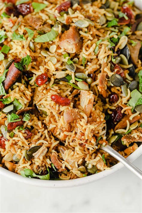 Turkey Biryani (Instant Pot Leftover Turkey Recipe) | My Heart Beets