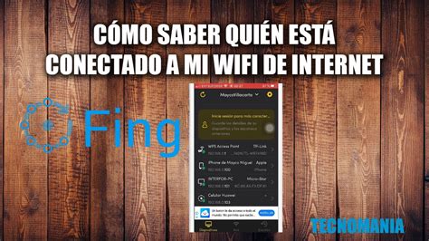 COMO SABER QUIEN ESTA CONECTADO A MI WIFI DE INTENET TECNOMANIA YouTube