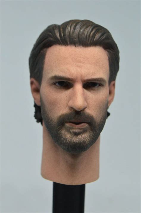 Scale White Hair Leon Head Sculpt For Worldbox Hot Toys Figure Body Ebay Chris