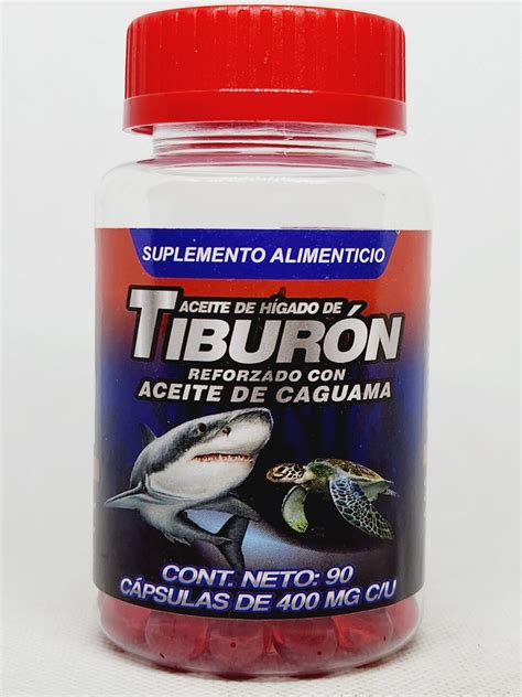 Aceite Higado De Tiburon Reforzado Con Aceite De Caguama Etsy