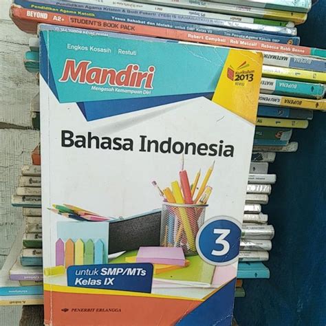 Jual Buku Mandiri Bahasa Indonesia Untuk Smp Kelas Penerbit Erlangga