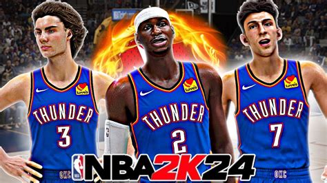 Watch Out For The OKC THUNDER In NBA 2K24 PlayNow Online YouTube