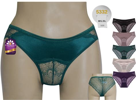 Papatya Bikini On Ara Jarse Komple Bant Dantel Asort